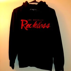 Young and Reckless Hoodie - Red